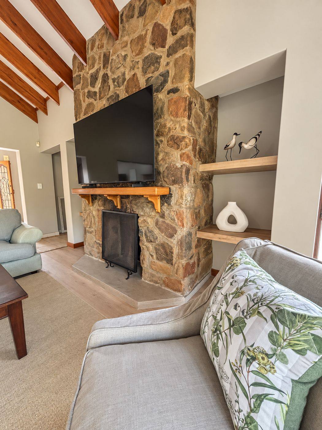 Indoor fireplace